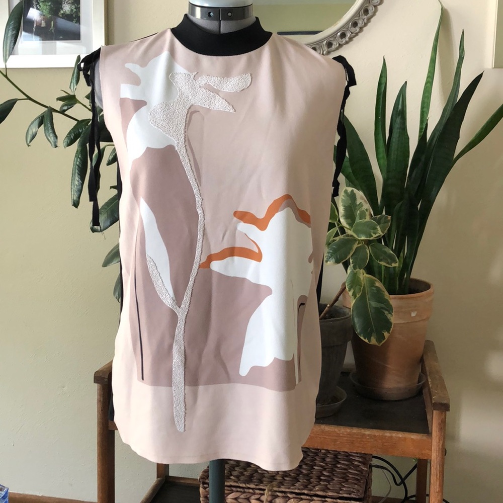 Flowers + Beads = Lovely Tank